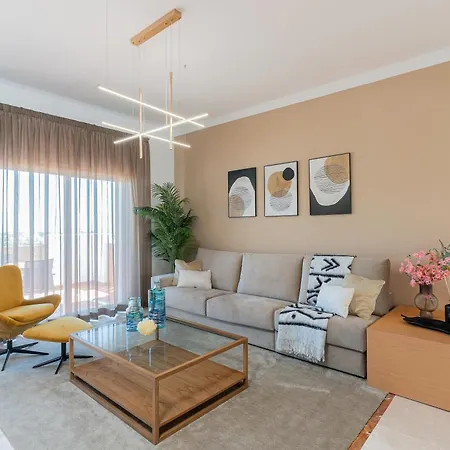 Sea View Penthouse - Magical In The Heart Of The Golf Paradise - Paraiso Pueblo, Benahavis