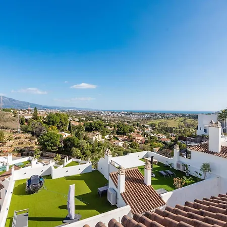 Daire Sea View Penthouse - Magical In The Heart Of The Golf Paradise - Paraiso Pueblo, Benahavis Estepona